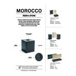room360 Morocco 10 oz. Onyx Soap Dispenser with Brushed Stainless Pump Top - 6/Case room360 Morocco 10 oz. Onyx Soap Dispenser with Brushed Stainless Pump Top - 6/Case