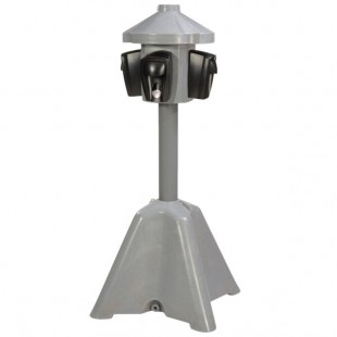 PolyJohn SAN1-2000 SaniStand Gray Portable Sanitation Station