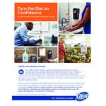 Dial DIA32088 Clean and Gentle 1700 Universal Manual 1.7 Liter Antibacterial Foaming Hand Wash Refill - 3/Case
