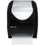 San Jamar T1370WHCL Tear-N-Dry Summit Hands Free Roll Towel Dispenser - White / Clear San Jamar T1370WHCL Tear-N-Dry Summit Hands Free Roll Towel Dispenser - White / Clear