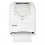 San Jamar T1370WHCL Tear-N-Dry Summit Hands Free Roll Towel Dispenser - White / Clear San Jamar T1370WHCL Tear-N-Dry Summit Hands Free Roll Towel Dispenser - White / Clear