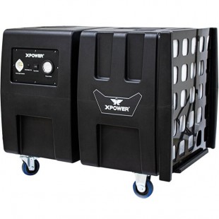 XPOWER AP-2000 Portable Air Scrubber with 2-Speed HEPA Air Filtration System - 2000 CFM; 115V XPOWER AP-2000 Portable Air Scrubber with 2-Speed HEPA Air Filtration System - 2000 CFM; 115V