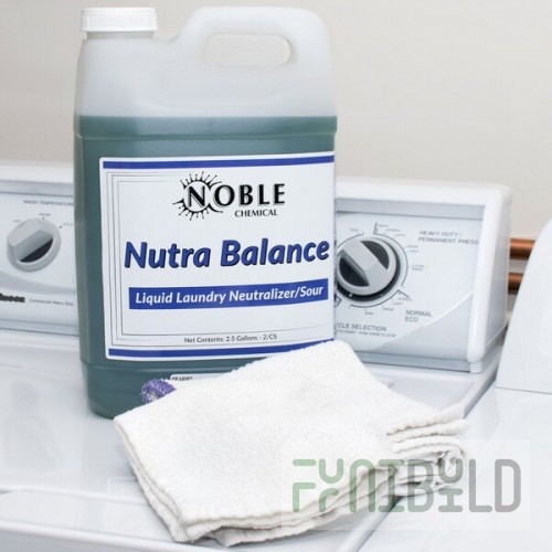 Noble 2.5 Gallon / 320 oz. Nutra Balance Concentrated Liquid Laundry Neutralizer / Sour - 2/Case
