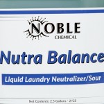 Noble 2.5 Gallon / 320 oz. Nutra Balance Concentrated Liquid Laundry Neutralizer / Sour - 2/Case