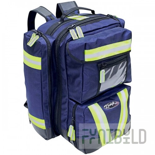 Kemp USA 10-115-NVY-PRE Navy Blue Premium Ultimate EMS Backpack
