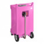 PourAway Cadet 456801 30 Gallon Pink HDPE Rectangular Liquids Disposal Receptacle