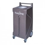 PourAway Cadet 456801 30 Gallon Pink HDPE Rectangular Liquids Disposal Receptacle