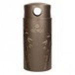 Ex-Cell Kaiser NS33-BB R BRZX Nature Series Round 33 Gallon Steel Brown Bamboo Recycling Bin Ex-Cell Kaiser NS33-BB R BRZX Nature Series Round 33 Gallon Steel Brown Bamboo Recycling Bin