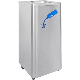 Ex-Cell Kaiser LD-10 SS 10 Gallon Stainless Steel Rectangular Liquids Disposal Receptacle Ex-Cell Kaiser LD-10 SS 10 Gallon Stainless Steel Rectangular Liquids Disposal Receptacle