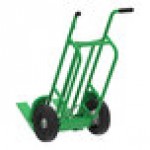 Valley Craft EZY-Tilt 1,000 lb. Steel Mini Pallet Truck with Brakes and Pneumatic Wheels F84879A7