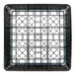 Noble Warewashing 9-Compartment Gray Full-Size Glass Rack with 4 Black Extenders Noble Warewashing 9-Compartment Gray Full-Size Glass Rack with 4 Black Extenders