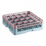 Noble Warewashing 9-Compartment Gray Full-Size Glass Rack with 4 Black Extenders Noble Warewashing 9-Compartment Gray Full-Size Glass Rack with 4 Black Extenders