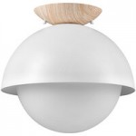 Globe Industrial Luxe Black / Antique Brass Pendant Light - 120V, 60W