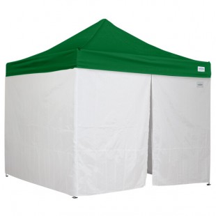 Caravan Canopy 21003605040 Traveler 10' x 10' Green Light-Duty Commercial Grade Instant Canopy Kit