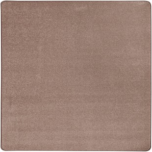 Joy Carpets Kid Essentials Endurance 12' Taupe Square Area Rug