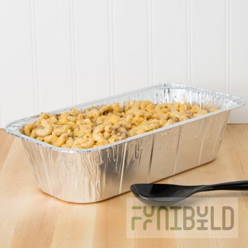Western Plastics Third Size Foil Steam Table Pan 3 5/16