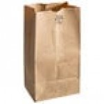Duro Bulwark 25 lb. Shorty Extra Heavy-Duty Natural Kraft Bag - 400/Bundle Duro Bulwark 25 lb. Shorty Extra Heavy-Duty Natural Kraft Bag - 400/Bundle