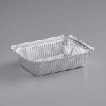 Choice Oblong Foil-Laminated Board Lid for 1.5 lb. Deep Foil Take-Out Container - 500/Case Choice Oblong Foil-Laminated Board Lid for 1.5 lb. Deep Foil Take-Out Container - 500/Case