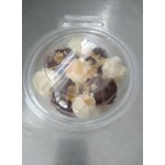 Dart SafeSeal 64 oz. Plastic Tamper-Resistant, Tamper-Evident Bowl with Dome Lid - 100/Case