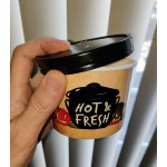 EcoChoice 16 oz. Kraft Paper Food Cup with Vented Lid - 25/Pack