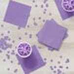 Creative Converting 139186154 Luscious Lavender Purple 2-Ply Beverage Napkin - 600/Case Creative Converting 139186154 Luscious Lavender Purple 2-Ply Beverage Napkin - 600/Case