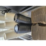 Choice White Hot Paper Cup Travel Lid with Hinged Tab for 10-24 oz. Standard Cups and 8 oz. Squat Cups - 1,000/Case