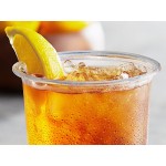 Choice Heavy Duty 32 oz. Pedestal Heavy Weight Clear PET Plastic Cold Cup - 50/Pack