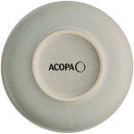 Acopa Pangea 16 oz. Ash Gray Matte Porcelain Bowl - Sample