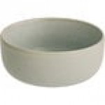 Acopa Pangea 16 oz. Ash Gray Matte Porcelain Bowl - Sample