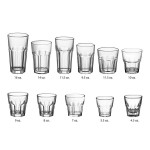 Acopa Memphis 9.5 oz. Rim Tempered Highball Glass - Sample