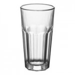 Acopa Memphis 9.5 oz. Rim Tempered Highball Glass - Sample