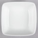 Libbey 911194433 Chef's Selection 5 oz. Aluma White Porcelain Square Bowl - 36/Case