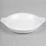 Libbey 911194433 Chef's Selection 5 oz. Aluma White Porcelain Square Bowl - 36/Case
