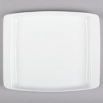 Libbey 911194433 Chef's Selection 5 oz. Aluma White Porcelain Square Bowl - 36/Case