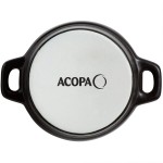 Acopa Keystone 8 oz. Caldera Stoneware Mini Casserole Dish with Lid - 24/Case Acopa Keystone 8 oz. Caldera Stoneware Mini Casserole Dish with Lid - 24/Case