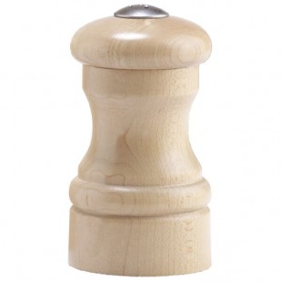 Chef Specialties 04355 Professional Series Customizable Capstan Natural Maple Salt / Pepper Shaker - 4