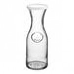 Libbey 33.875 oz. Glass Carafe and Plastic Lid Set - 12 Glasses, 24 Lids
