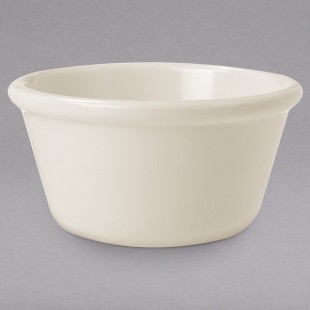 GET RM-400-IV 4 oz. Ivory Smooth Melamine Ramekin - 48/Case