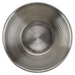 American Metalcraft RSC4 4 oz. Stainless Steel Round Ribbed Sauce Cup - 12/Case