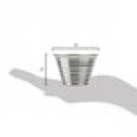 American Metalcraft RSC4 4 oz. Stainless Steel Round Ribbed Sauce Cup - 12/Case