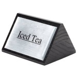 American Metalcraft SIGNIT2 Black Wood 