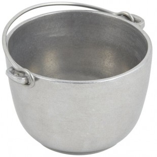 Bon Chef 3026 1 Qt. Pewter-Glo Cast Aluminum Tureen with Bail Handle Bon Chef 3026 1 Qt. Pewter-Glo Cast Aluminum Tureen with Bail Handle