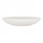 Tuxton Midtown AlumaTux 43 oz. Pearl White China Serving Bowl - 12/Case