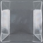 American Metalcraft CRGSQ117 228 oz. Square Clear Rain-Splashed Styrene Bowl American Metalcraft CRGSQ117 228 oz. Square Clear Rain-Splashed Styrene Bowl