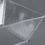 American Metalcraft CRGSQ117 228 oz. Square Clear Rain-Splashed Styrene Bowl American Metalcraft CRGSQ117 228 oz. Square Clear Rain-Splashed Styrene Bowl