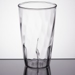 Carlisle 4366807 Swirl 16 oz. Clear Polycarbonate Tumbler - 36/Case Carlisle 4366807 Swirl 16 oz. Clear Polycarbonate Tumbler - 36/Case