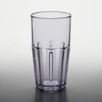 GET 9910-1-R Bahama 10 oz. Red Customizable SAN Plastic Tumbler - 72/Case