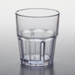 GET 9910-1-R Bahama 10 oz. Red Customizable SAN Plastic Tumbler - 72/Case
