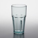 GET 9910-1-R Bahama 10 oz. Red Customizable SAN Plastic Tumbler - 72/Case