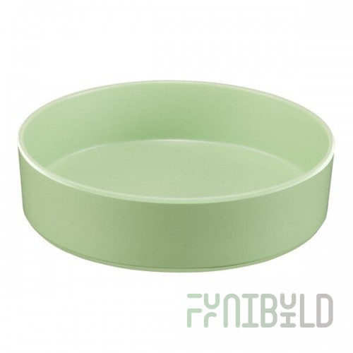Cal-Mil Hudson 72 oz. Matcha Raised Rim Melamine Bowl